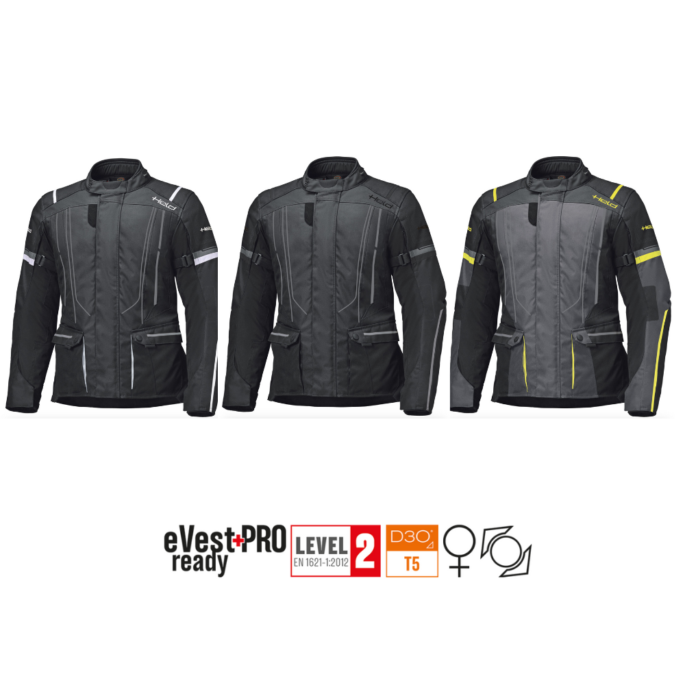 Held Zorro - Jacket mis à jour et pantalon assorti pour les amateurs de moto