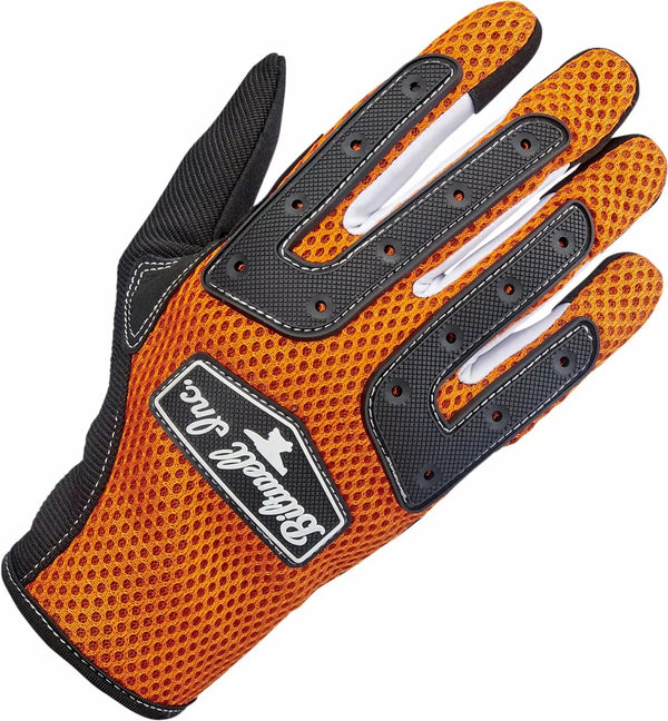 BILTWELL GLOVES ANZA ORG/BLK MD 1507-0601-003