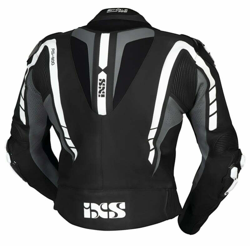 IXS Dam MC-Skin Rack en 2 parties LD RS-800 1.0 noir / gris / blanc