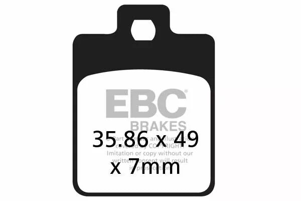EBC Frein Pad Carbon Scooter SFAC260