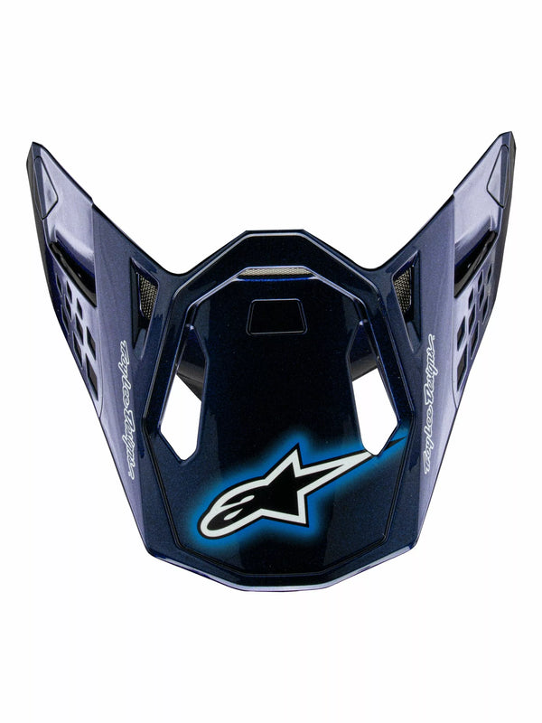 Alpinestars (MX) Visor S-M10 TLD25 Dark / Blue 8980225-7186-