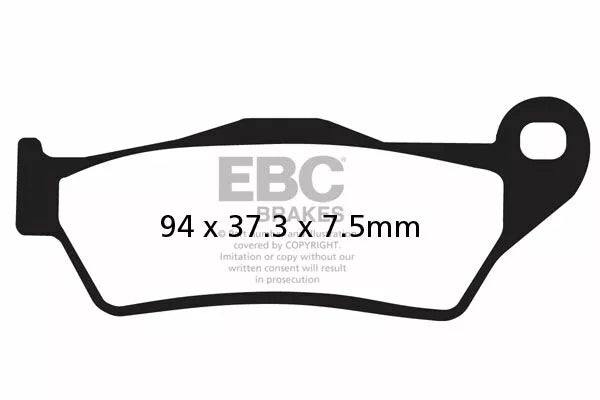 EBC Frein Pad Carbon Scooter SFAC181