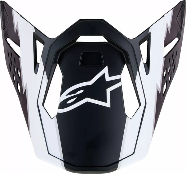 Alpinestars (MX) Visor SM10 AMP Black / WHT 8980623-1121-OS