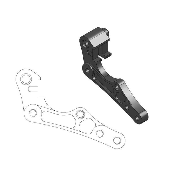Adaptateur d'étrier de frein Moto-Master SM 211097