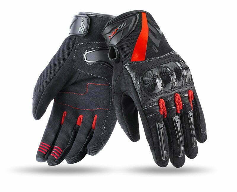 Soixante-dix gants MC SD-N14 Black / Red