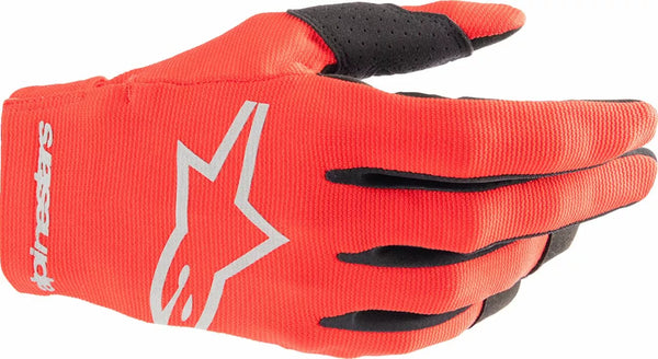 Alpinestars (MX) GLOVE YTH RED/SL 2X 3541824-385-2x
