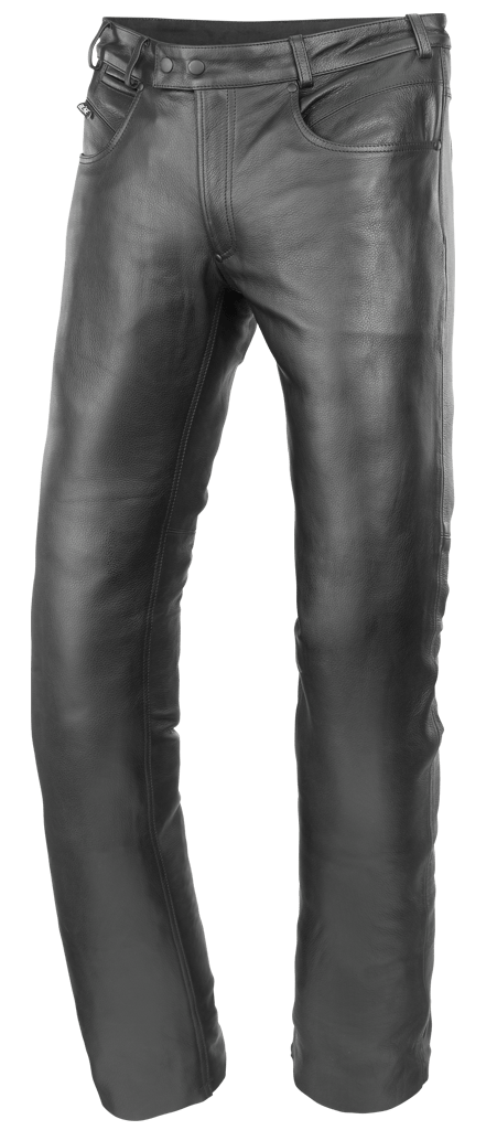 Büse dames en cuir pantalon noir