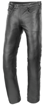 Büse dames en cuir pantalon noir