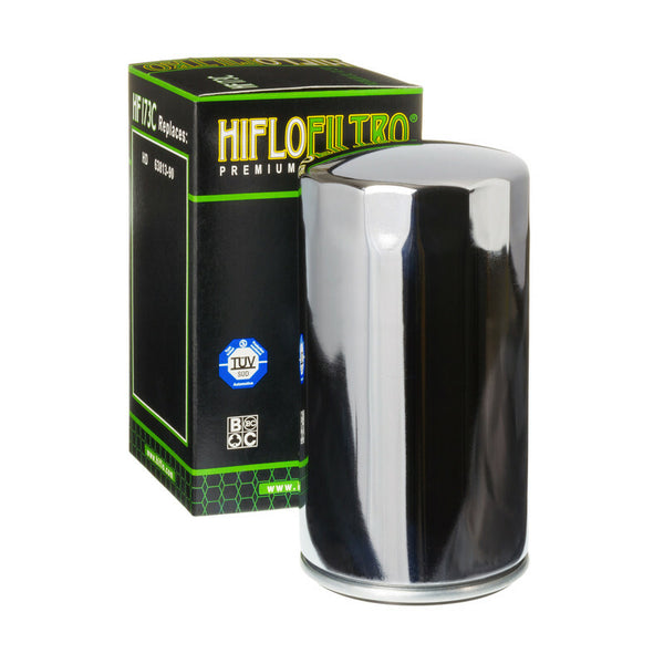 HIFLOFILTRO OIL FILTER CHROME - HF173C HF173C