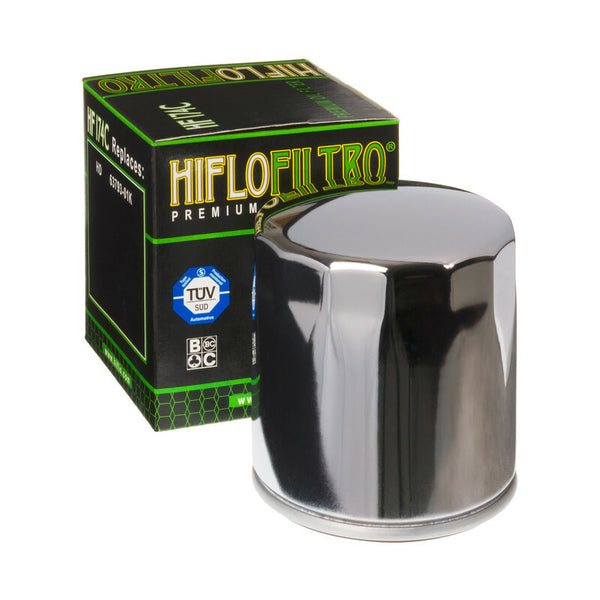 HIFLOFILTRO OIL FILTER CHROME - HF174C HF174C