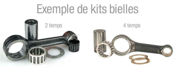 Tourmax Connecting Rod Kit - Kawasaki KMX125 CRK -KMX125