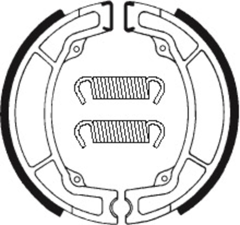 Tecnium Off-Road Organic Brake Shoes - BA049 1022234