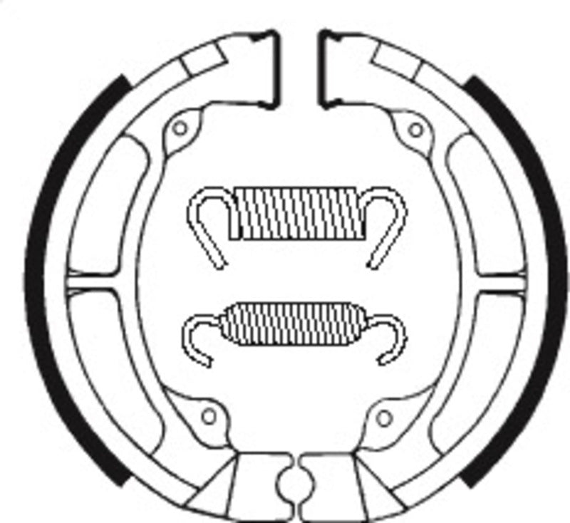 Tecnium Street / Off-Road Organic Brake Shoes - BA056 1022241