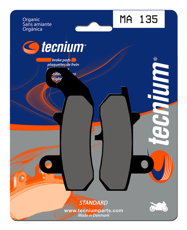 Tecnium Street Organic Brake Pads - MA135 1022357