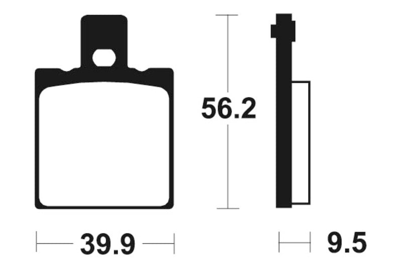 Tecnium Street Organic Brake Poussinets - MA146 1022369