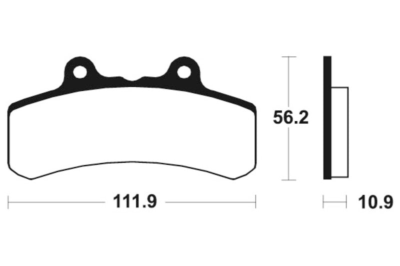 Tecnium Street Organic Brake Poussinets - MA158 1022381