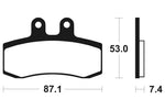 Tecnium Street Organic Brake Pousquets - MA181 1022398