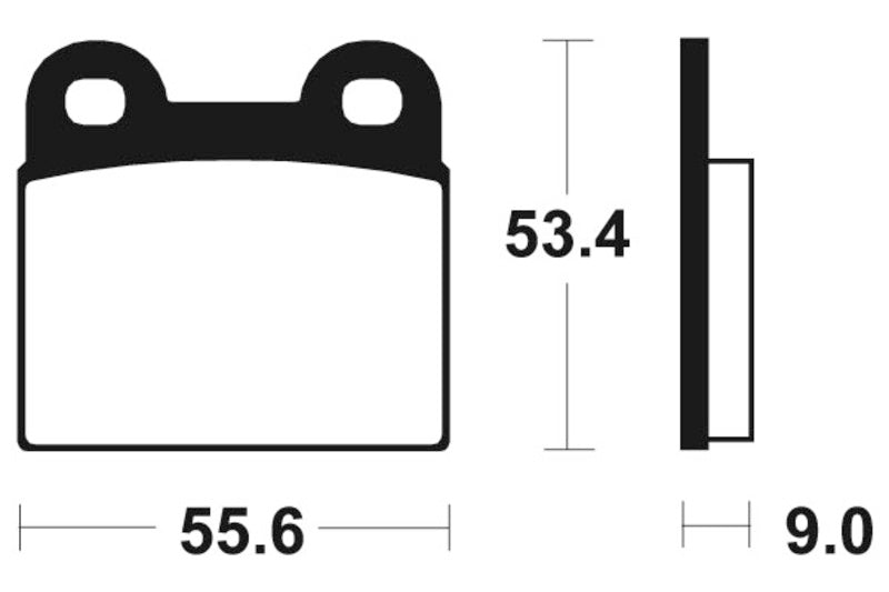 Tecnium Street Organic Brake Poussinets - MA27 1022450