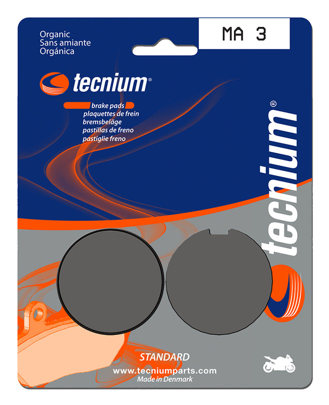 Tecnium Street Organic Brake Parmales - MA3 1022469