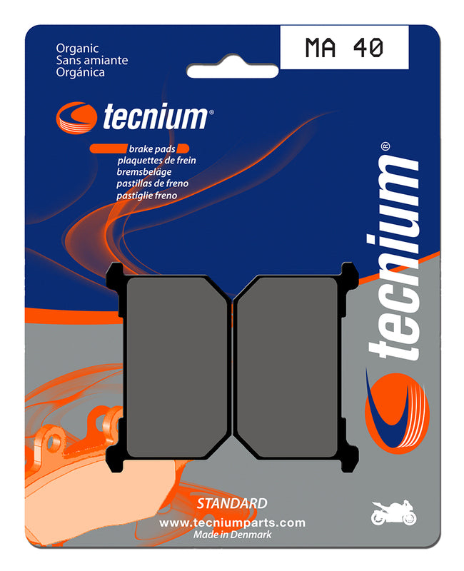 Tecnium Street Organic Brake Parmales - MA40 1022506