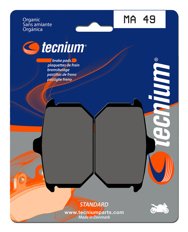 Tecnium Street Organic Brake Parmales - MA49 1022521