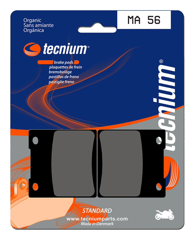 Tecnium Street Organic Brake Parmales - MA56 1022529