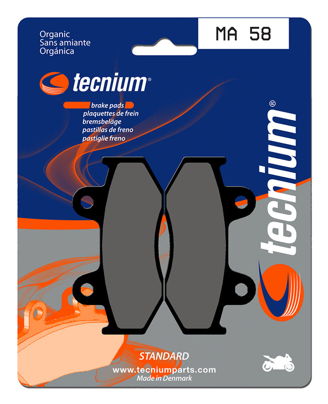 Tecnium Street Organic Brake Parms - MA58 1022531