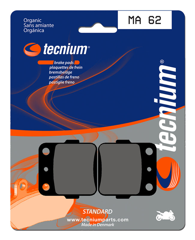 Tecnium Street Organic Brake Parmales - MA62 1022536