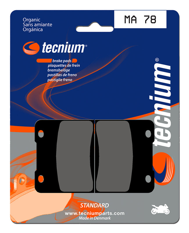 Tecnium Street Organic Brake Parmales - MA78 1022546