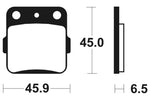 Tecnium Street Organic Brake Parmales - MA84 1022553