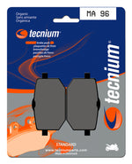 Tecnium Street Organic Brake Parmales - MA96 1022566