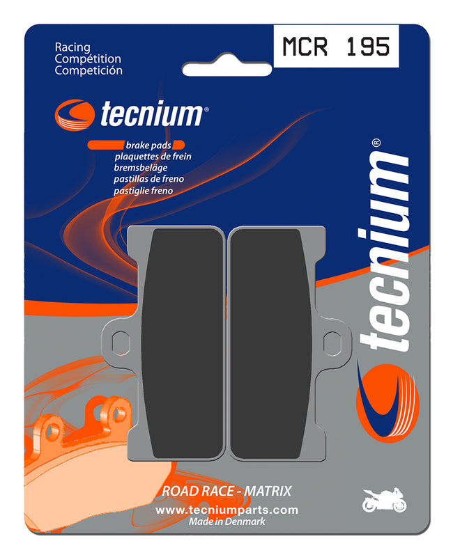 Tecnium Racing Poussinets de frein à carbone en métal fritté - MCR195 1022580