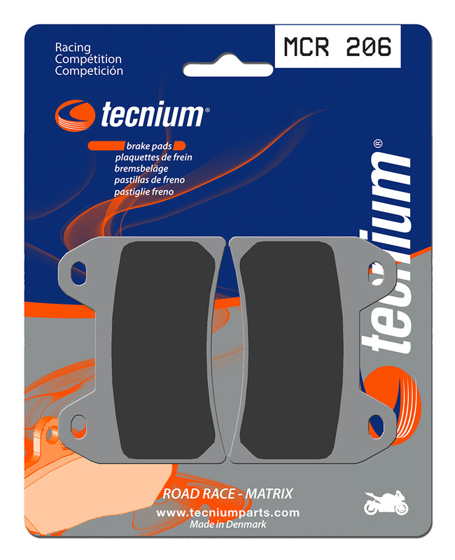 Tecnium Racing Sintered Metal Carbon Brake Pads - MCR206 1022581