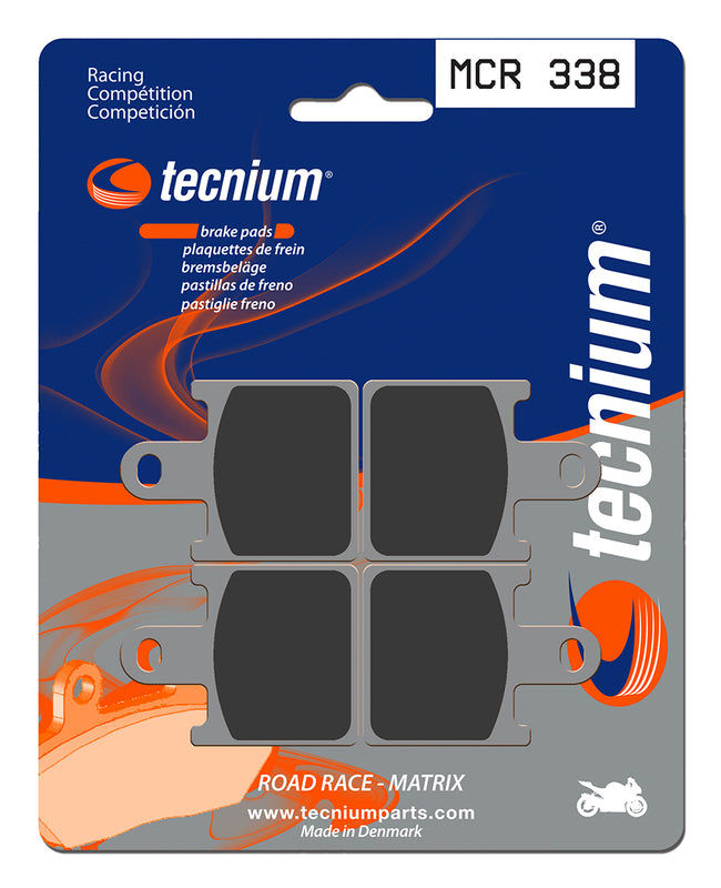 Tecnium Racing Poussinets de frein à carbone en métal fritté - MCR338 1022594