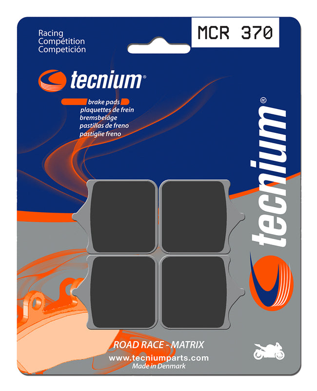 Tecnium Racing Poussinets de frein à carbone en métal fritté - MCR370 1022601