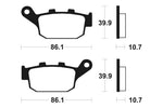 Tecnium Scooter Organic Brake Parmaux - ME114 1022611