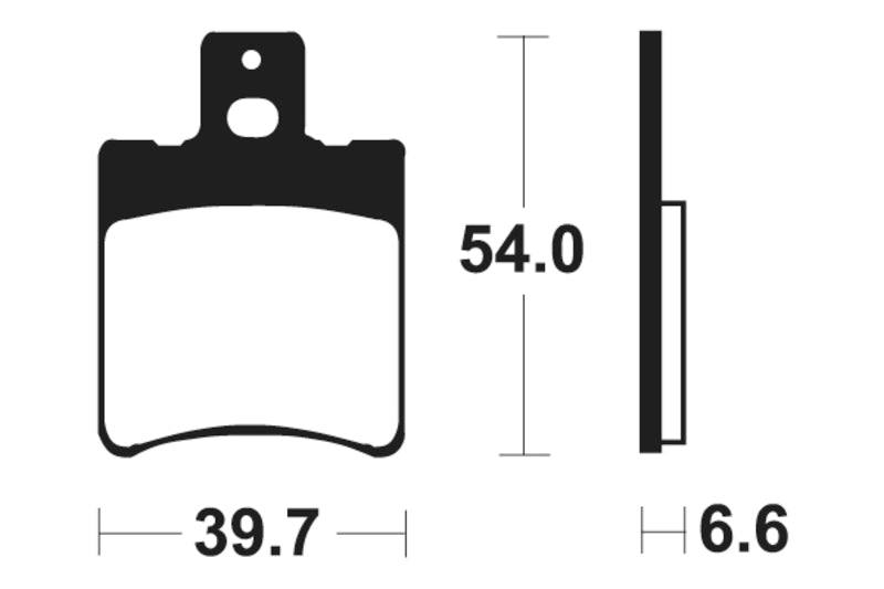 Tecnium Scooter Organic Brake Poussinets - ME167 1022621