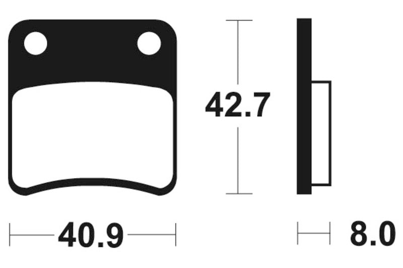 Tecnium Scooter Organic Brake Parmales - ME170 1022622