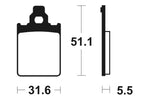 Tecnium Scooter Organic Brake Parmaux - ME180 1022627