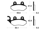 Tecnium Scooter Organic Brake Parmales - ME208 1022636