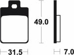 Tecnium Scooter Organic Brake Parmaux - ME212 1022639