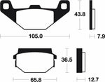 Tecnium Scooter Organic Brake Parmaux - ME245 1022652