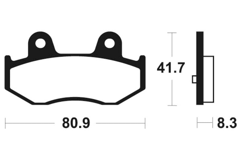 Tecnium Scooter Organic Brake Poussinets - ME281 1022666