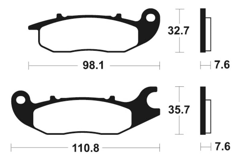 Tecnium Scooter Organic Brake Parmales - ME297 1022671