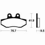 Tecnium Scooter Organic Brake Tads - ME323 1022678