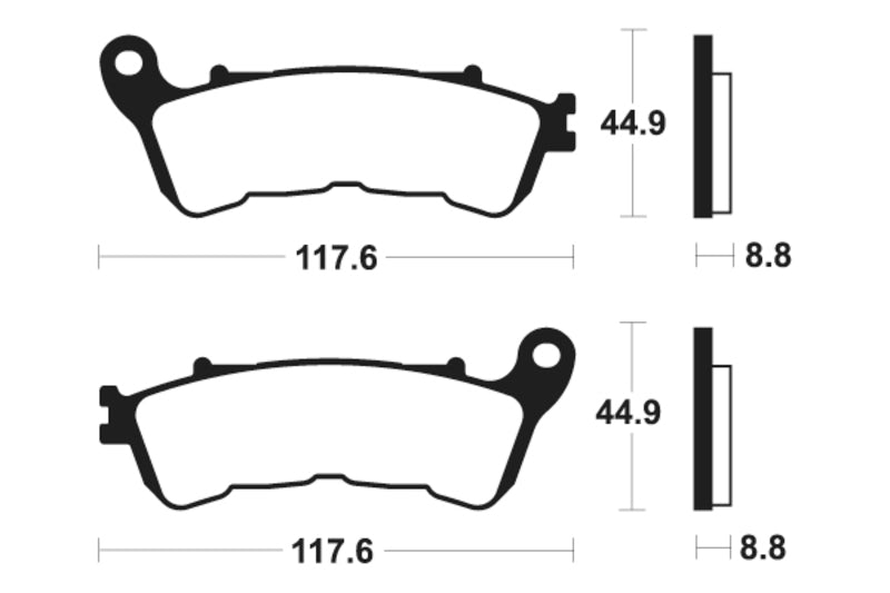 Tecnium Scooter Organic Brake Parmaux - ME328 1022679