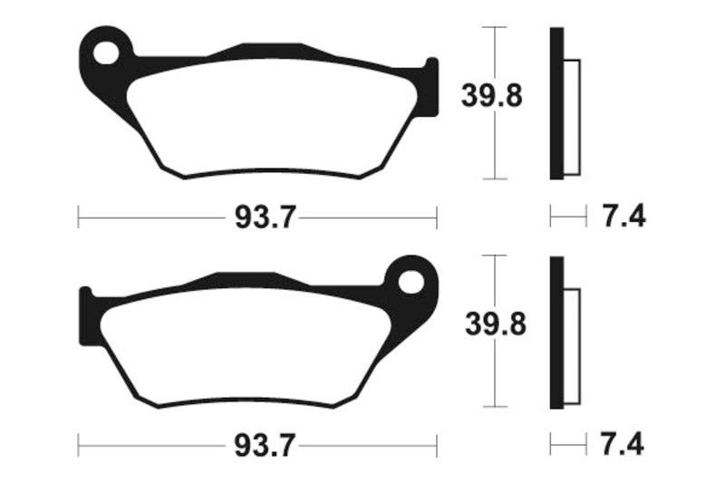 Tecnium Scooter Organic Brake Parmaux - ME337 1022682