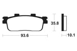 Tecnium Scooter Organic Brake Tads - ME347 1022684