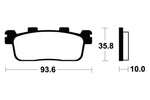 Tecnium Scooter Organic Brake Parmales - ME363 1022688