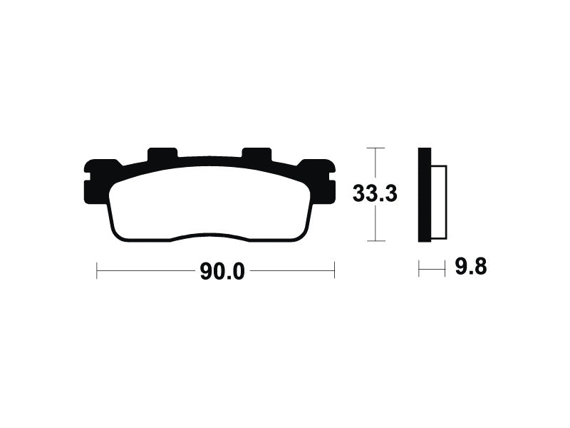 Tecnium Scooter Organic Brake Parmaux - ME371 1022690